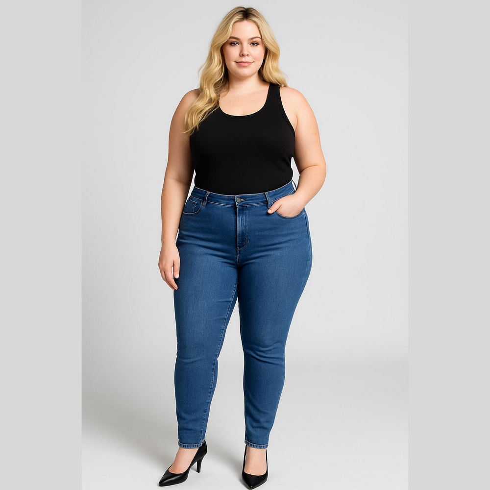 🎁Universal Standard Women's High Rise Skinny Jeans